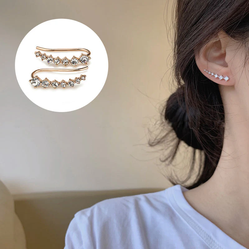 🎅Ideales Geschenk💖Ohrringe mit sieben Sternen und synthetische Diamanten - Image 9
