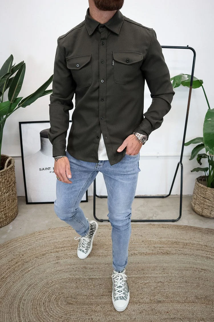 Markus™ Hemdjacke mit Knopfleiste | 50% RABATT - Image 26